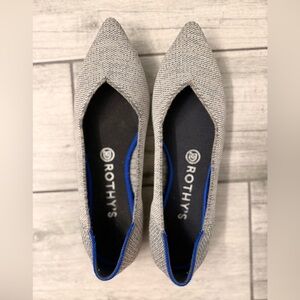 Rothy's Taupe Heather Points